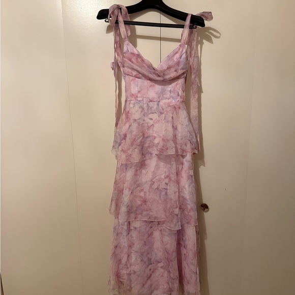 Hello Molly Pink Maxi Dress - Picture 2 of 3